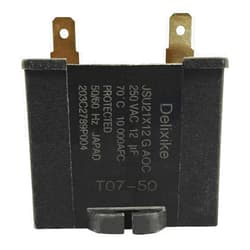 Delixike WR55X24064 AP6031641 PS11764031 Refrigerator Run Capacitor 12uF Compatible with GE