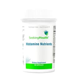 Seeking Health Histamine Nutrients, Formerly Histamine Block Plus, DAO Enzyme Supplement for Histamine Food Intolerance, Supports GI and Digestive Health (60 capsules)*
