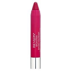 Revlon Lip Balm, Tinted Lip Stain, Face Makeup with Lasting Hydration, Infused with Shea Butter, Mango & Coconut Butter, Shimmer Finish, 030 Smitten, 0.01 Oz