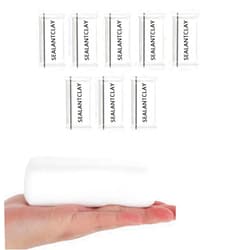 Generic Waterproof Sealant Mastic, New Waterproof Duct Seal Repair Sealing Clay, Quick Mending Mud for Drain Connection, Wall Hole, Air Conditioning Holes (8 pcs)