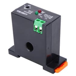 NDNCZDHC AC Current Sensing Switch, Flameproof Adjustable 0.2~30A IP30 Self-Powered Sensing Switch Current Sensor for Substation, Inverter Device(Normally Open)