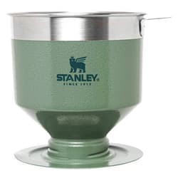 Stanley Perfect Brew Pour Over- Reusable Filter - BPA-Free - Easy-clean Stainless Steel Coffee Maker - Hammertone Green