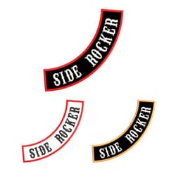 XREMB Custom Embroidered Motorcycle Patches 1pcs Personalized Embroidery Rocker Patch Rider Motorcycle Patches Sew on/Iron on for Jackets(1pcs)