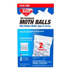Enoz Old Fashioned Moth Balls, 16 Ounce