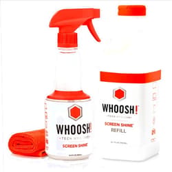 WHOOSH! Screen Cleaner Spray & Refill Bundle | 16.9 & 32.1 fl oz + 1 Microfiber Cloth (14x14)