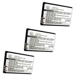 Synergy Digital Baby Monitor Batteries, Compatible with Philips Avent SCD600 Baby Monitor, (Li-Ion, 3.7V, 1050 mAh), Combo-Pack Includes: 3 x SDOTH-L7116 Batteries
