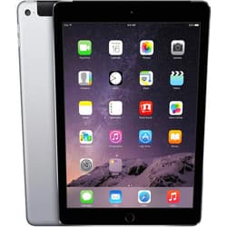 Apple iPad Air 2 9.7in 64GB Cellular Unlocked + WiFi Tablet - Space Gray / Black - MH2M2LLAUS-cr (Renewed)