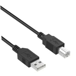 PwrON 6ft USB Cable Data PC Cord for Peavey PV 6 Channel Compact USB Mixer