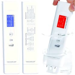 ALKISTA Professional 6-in-1 TDS, TOC, COD, UV275, EC & Temperature Meter, Accurate Reliable Water Analyzer, Digital Water Tester for Drinking Water, Hydroponics, Industrial Water, Aquariums, Tap