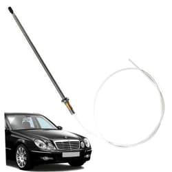 Anina Power Antenna Mast Replacement for 1992-2000 Mercedes Benz 190E-C220-C230-C280-300D-300E-300SE-SL320-400SEL-E420-500SL for AM/FM Radio 1408270001