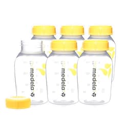 Medela Breast Milk Collection and Storage Bottles, BPA Free, 6 Pack, 5 Ounces, Compatible with Medela Breast Pumps