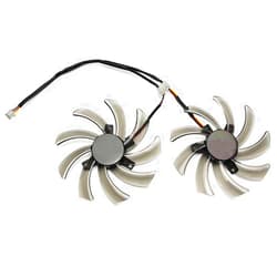 Rakstore PLD10010S12H 95mm Graphics Card Cooling Fan Replacement for GIGABYTE GTX 560 600 650 Ti 660 Ti 670 750 GV-N750OC GV-N75TD5 GV-N740D5OC GVN66TOC N66TWF2 (A Pair)