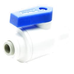 Parker PP4VFC6-MG Ball Valve, Tube to Female Pipe, Polypropylene, Push-to-Connect Connector, 1/4