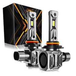 Auxbeam 9005 HB3 Fog Light, Upgraded 24000LM 700% Super Brightness & 6500K Cool White HB3 Wireless Light Bulb for UTV/ATV Offroad Vehicle