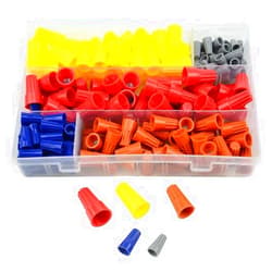 XINGYHENG 200Pcs Electrical Wire Connecting Screw Twist Connector Cap Spring Insert Assortment Set