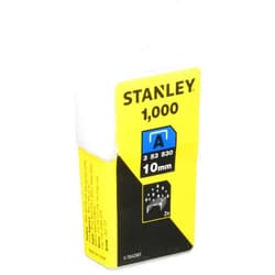 Stanley STA0TRA206T Light Duty Staple 10MM (1000) 0-TRA206T