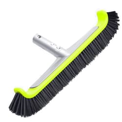 Sepetrel Pool Brush Head for Cleaning Pool Walls,Heavy Duty Inground/Above Ground Swimming Pool Scrub Brushes with Premium Strong Bristle & Reinforced Aluminium Back