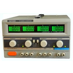 Tekpower TP3003D-3 Digital Variable Triple Outputs Linear-Type DC Power Supply, 0-30 Volts @ 0-3 Amps