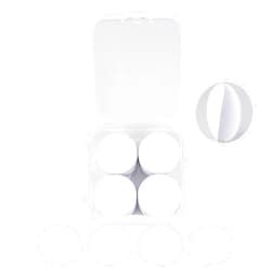 JIAN BOLAND 20 pcs NFC Tags, NTAG215 NFC Tags Blank White Card NFC Stickers NFC Coin Cards Compatible with TagMo and Amiibo with Adhesive Back for Easy Fixing and Storage Box
