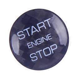 eastar|ciciTree Black ABS Start Stop Engine Button Switch Cover Sticker Fit for Land Rover