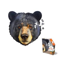 Madd Capp e11even Madd CAPP Puzzles - I AM Bear - 300 Pieces - Animal Shaped Jigsaw Puzzle, 6010, Black