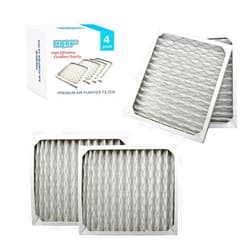 HQRP 4-Pack Filter compatible with Hamilton Beach TrueAir 04712 04381 840117900 True-Air O4712 O4381