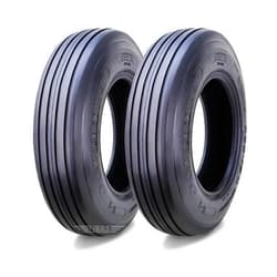 SUPERGUIDER Heavy Duty 11L-15 Rib Implement Tire I-1 Pattern 12 Ply Set 2 Tractor Tires -16010