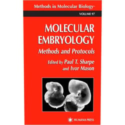 Molecular Embryology (Methods in Molecular Biology)