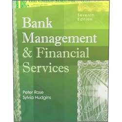 Peter Rose,Sylvia Hudgins Bank Management and Financial Services with S&P bind-in card