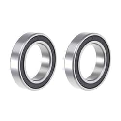 uxcell 6804-2RS Deep Groove Ball Bearing 20x32x7mm Double Sealed ABEC-1 Bearings 2-Pack