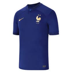 Nike 2022-2023 France Home Football Soccer T-Shirt Jersey Navy
