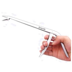 Cracrab Fish Hook Remover Tool Stainless Steel Fish Dehooker Freshwater Saltwater Fishing Pliers 11-1/2 inch