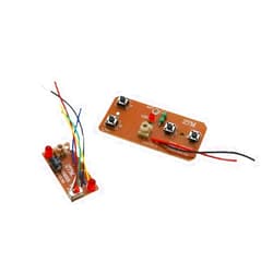Jowxsx 2Pcs 27mhz Four-Way Remote Control Board Two-Way RC Transmitter and Receiver Toy Car Robot Model Accessories for DIY Toys Projects