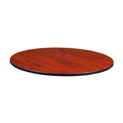 Regency Round Standard Table Top, 48-inch, Cherry/Maple