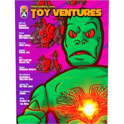 By Brian Heiler (Author), Heath Smith (Author), Raymond Castile (Author), Chance Priest (Author), Dave Keymont (Author), Corey leChat (Author), Steve Stovall (Author), Tony Roberts (Author), Rob Chatlin (Editor), Steve Moore (Editor), Corey LeChat (Editor), Michelle Larcher (Editor), Darran Hight (Illustrator) & 9 more Toy-Ventures Magazine Issue 8 Shogun Warriors, Telco Monsters