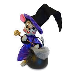 Annalee 6in Mouse with Cauldron