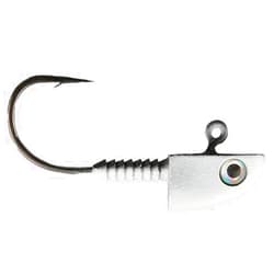 Lunker City LunkerGrip 4/0 HD Pro Fin-S Jig head, 3 per Pack
