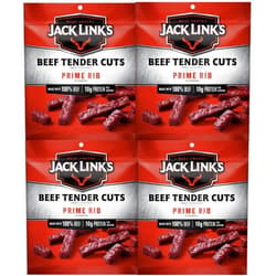 NIAMARA 3 Packs of Prime Rib Tender Bites & 1 Pack Teriyaki Beef Steak Bites