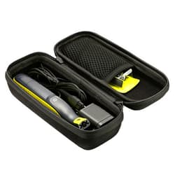 ProCase Hard Case for Electric Trimmer and Shaver, Travel Organizer Carrying Bag for QP2520 QP2530 QP2620 QP2630 -Black