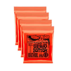 Ernie Ball 2215 Skinny Top/Heavy Bottom Slinky Nickel Wound Strings - 4 PACK
