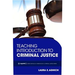 Laura E Agnich Teaching Introduction to Criminal Justice