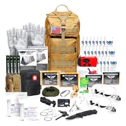 EVERLIT Complete 72 Hours Earthquake Bug Out Bag Emergency Survival Kit for Family. Be Prepared for Hurricanes, Floods, Tsunami, Other Disasters