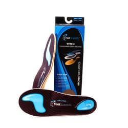 FootScientific¨ Arches Type 3 (High Arch) Orthotic Shoe Insoles, MenÕs Size 10-10.5 / WomenÕs Size 12-12.5