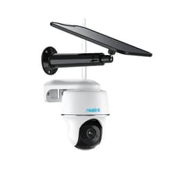 REOLINK Security Camera Wireless Outdoor, Pan Tilt Solar Powered with 2K Night Vision, 2.4/5 GHz Wi-Fi, 2-Way Talk, Compatible with Alexa/Google Assistant for Home Surveillance, Argus PT(Renewed)