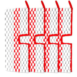 F Flammi Microfiber Washable Spray Mop Refills Compatible with Promist Max, Reusable Pads Replacement Head (4)