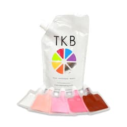 TKB Trading, LLC TKB Lip Gloss Base & Lip Color Kit- Mix Your Own Colors and Lip Gloss, DIY Clear Lip Gloss and Pigmented Lip Liquid Colors