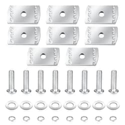 PEUTIER 16pcs Screws Kit for Rhino-Rack Pioneer Rotopax, M6 304 Stainless Steel Machine Screws for Car Bracket 43203 (25mm)