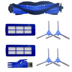 Harpra Fit for Eu-fy Robo-Vac 11S/11S Max 30C 15C 35C Vacuum Filter Brush Replacement Parts (K1 8PCS/Set,Fit For Eu-fy 11S Max/15C Max/30C Max)