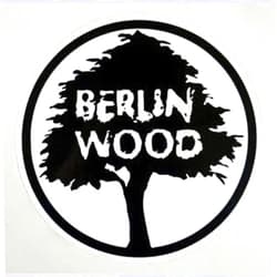BERLIN WOOD Logo Sticker