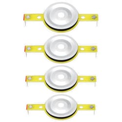 The Lord of the Tools 4pcs 25.4mm Bullet Super Tweeter Diaphragm Titanium Tweeter Voice Coil Speaker Film Compatible with PRV Audio RPTW350Ti TW350Ti